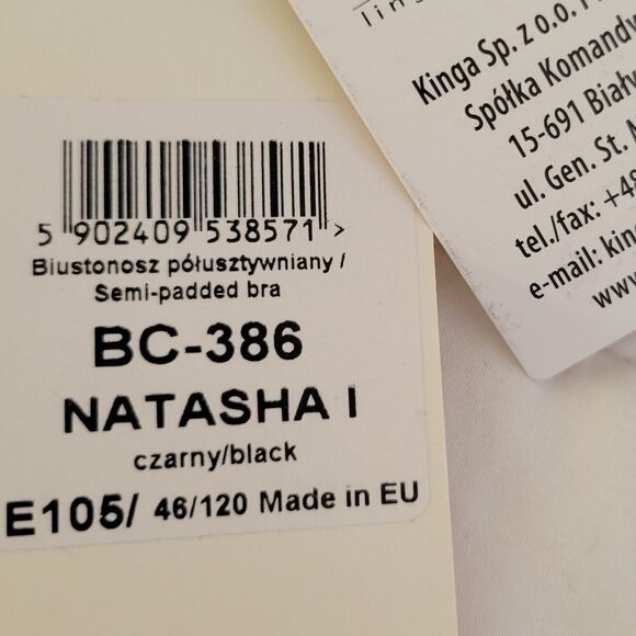 NATASHA I" I SEMI-PADDED BRA - Picture 3 of 3